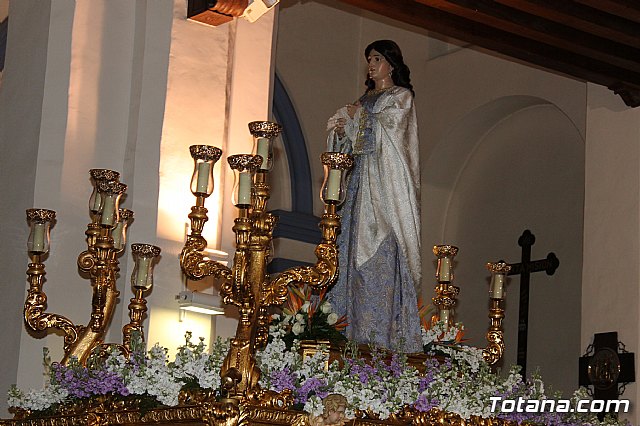 Hdad. Sta. Mara Cleof. 175 aniversario - Misa, procesin y placa - 40