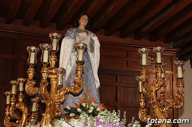 Hdad. Sta. Mara Cleof. 175 aniversario - Misa, procesin y placa - 64