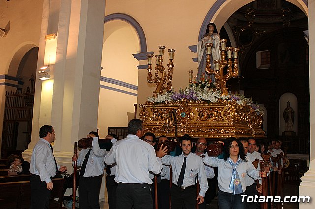 Hdad. Sta. Mara Cleof. 175 aniversario - Misa, procesin y placa - 82