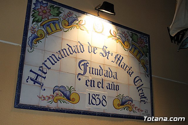 Hdad. Sta. Mara Cleof. 175 aniversario - Misa, procesin y placa - 185