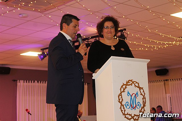 Cena Gala Hdad. Santa Mara Cleof y Coronacin de Espinas 2019 - 115