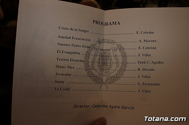 Concierto de Semana Santa. Agrupacin Musical de Totana - 2013 - 2