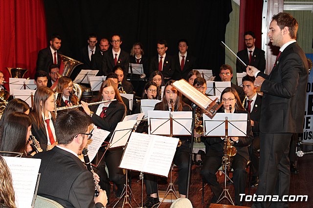 Concierto de la Banda de la Agrupacin Musical de Totana - Fiestas de Santa Eulalia  2017 - 18