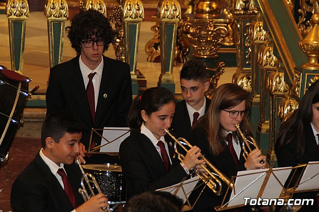 Concierto de Marchas Pasionarias. Agrupacin Musical de Totana - Semana Santa 2019 - 56