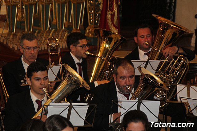 Concierto de Marchas Pasionarias. Agrupacin Musical de Totana - Semana Santa 2019 - 57