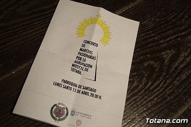 Concierto de Marchas Pasionarias. Agrupacin Musical de Totana - Semana Santa 2019 - 89