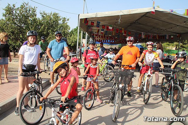 Marcha ciclista. Fiestas de la Costera 2019 - 20