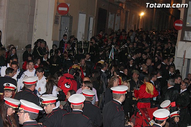 Traslado de los tronos a sus sedes. Viernes Santo 2014 - 1