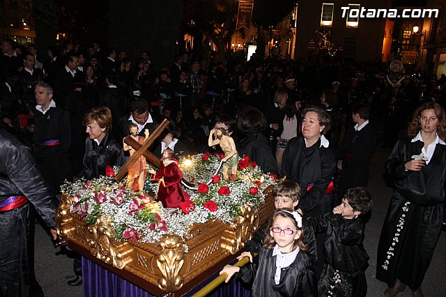 Traslado de los tronos a sus sedes. Viernes Santo 2014 - 12