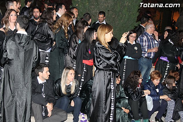 Traslado de los tronos a sus sedes. Viernes Santo 2014 - 13