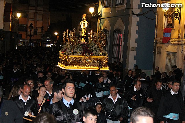 Traslado de los tronos a sus sedes. Viernes Santo 2014 - 32