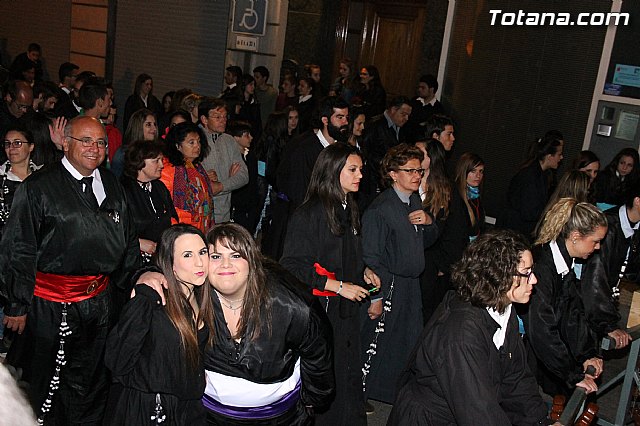 Traslado de los tronos a sus sedes. Viernes Santo 2014 - 35