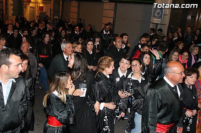 Traslado de los tronos a sus sedes. Viernes Santo 2014 - 36