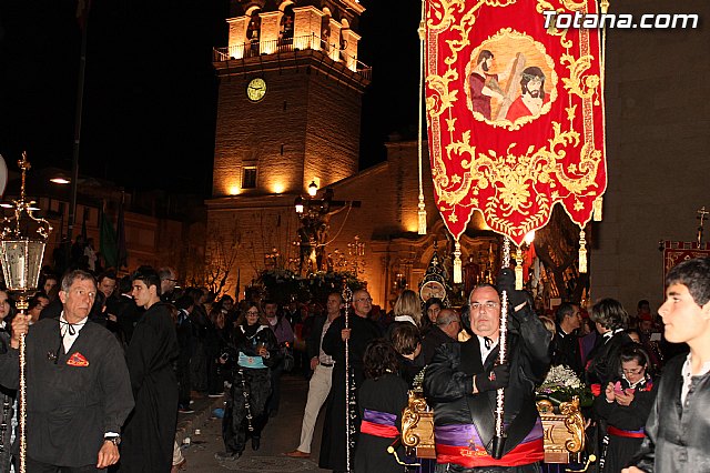 TRASLADO DE LOS TRONOS A SUS SEDES. VIERNES SANTO 2013 - 1