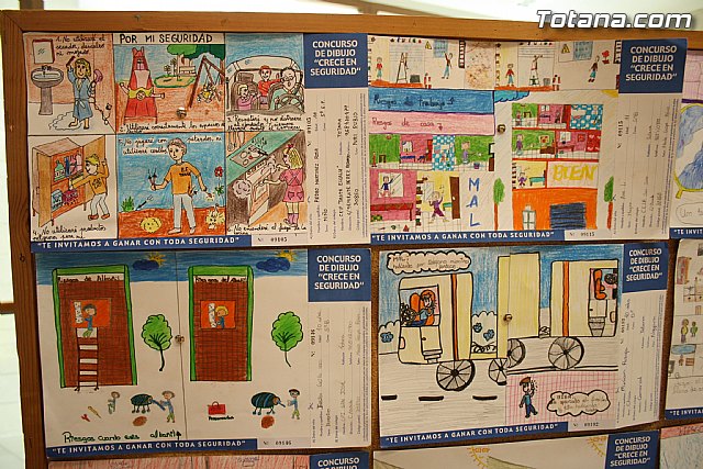 Premios del certamen de dibujo 