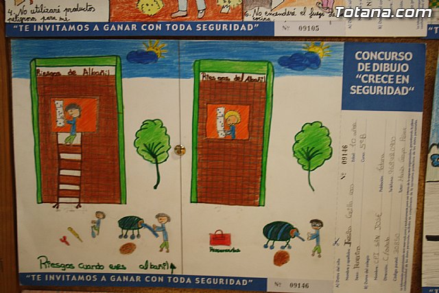 Premios del certamen de dibujo 