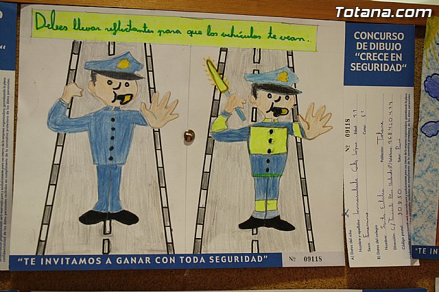 Premios del certamen de dibujo 