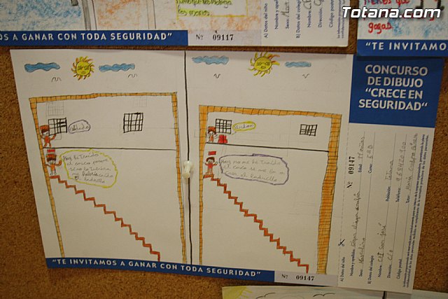 Premios del certamen de dibujo 