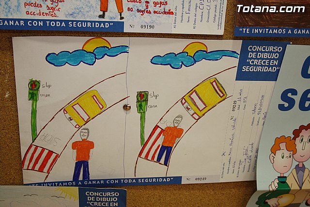 Premios del certamen de dibujo 