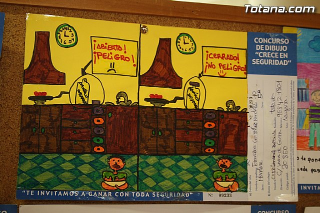 Premios del certamen de dibujo 