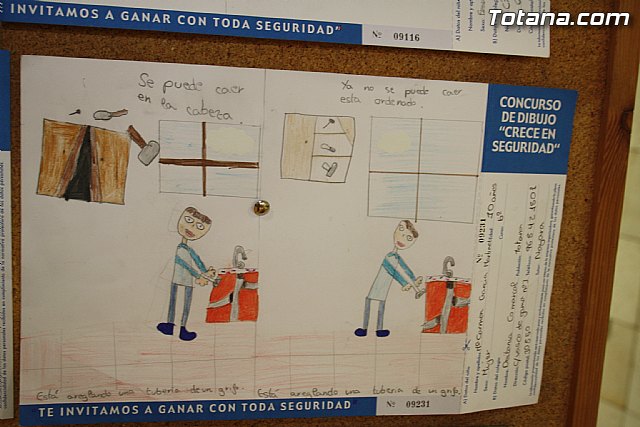 Premios del certamen de dibujo 