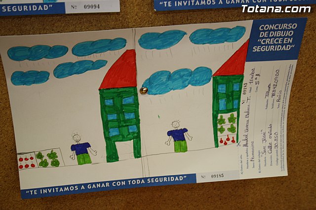 Premios del certamen de dibujo 