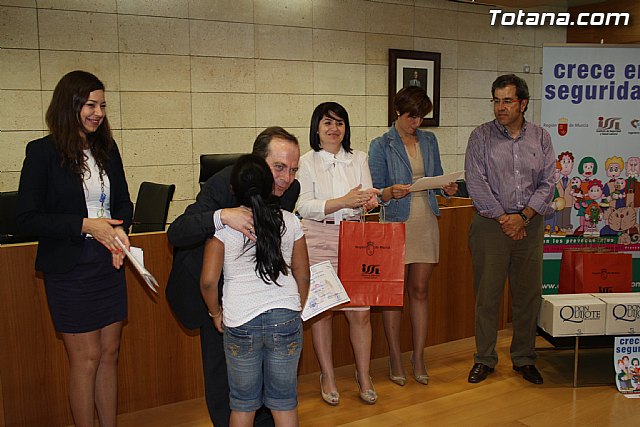 Premios del certamen de dibujo 