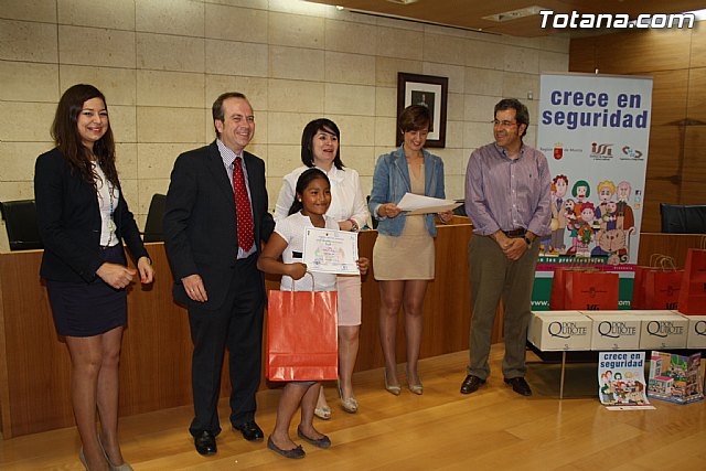Premios del certamen de dibujo 