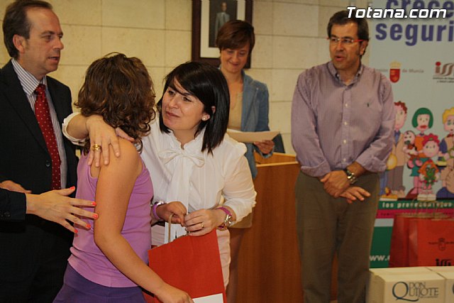 Premios del certamen de dibujo 