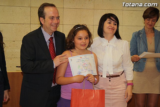 Premios del certamen de dibujo 