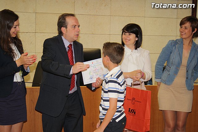 Premios del certamen de dibujo 