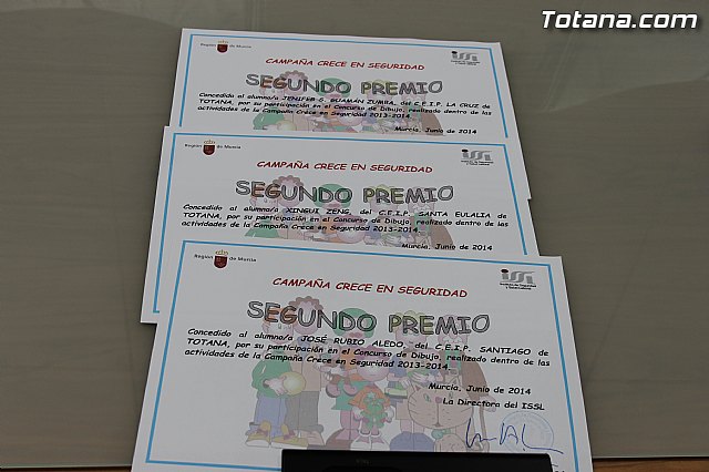 Entrega de los premios del Concurso Crece en Seguridad - 41
