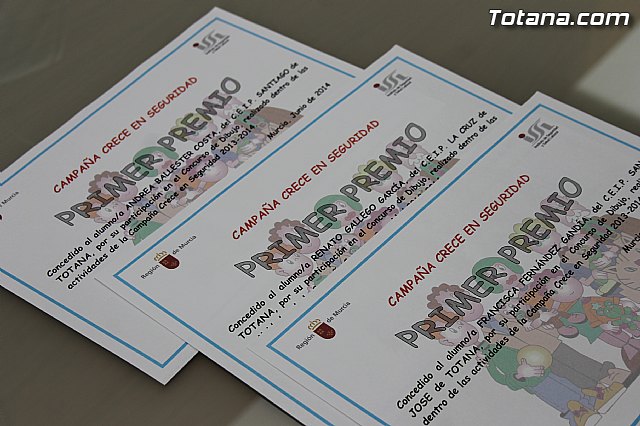 Entrega de los premios del Concurso Crece en Seguridad - 43