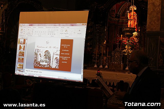 Presentacin Cuadernos de La Santa y pgina web lasanta.es - 39