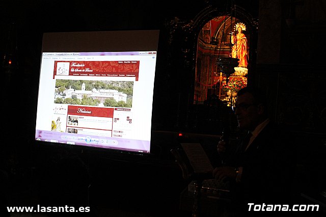 Presentacin Cuadernos de La Santa y pgina web lasanta.es - 41