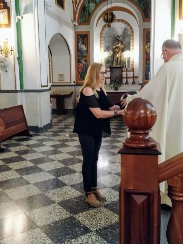 Ofrenda floral de Totana Custom, imposicin de parches a los nuevos socios y cena de hermandad 2019 - 14