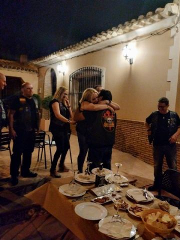 Ofrenda floral de Totana Custom, imposicin de parches a los nuevos socios y cena de hermandad 2019 - 54