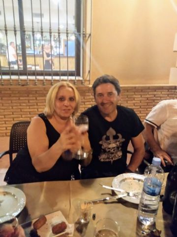 Ofrenda floral de Totana Custom, imposicin de parches a los nuevos socios y cena de hermandad 2019 - 62