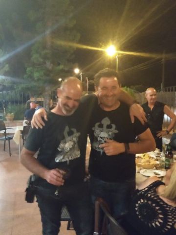 Ofrenda floral de Totana Custom, imposicin de parches a los nuevos socios y cena de hermandad 2019 - 64