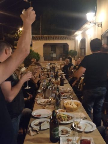 Ofrenda floral de Totana Custom, imposicin de parches a los nuevos socios y cena de hermandad 2019 - 68