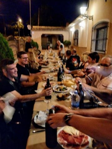 Ofrenda floral de Totana Custom, imposicin de parches a los nuevos socios y cena de hermandad 2019 - 69