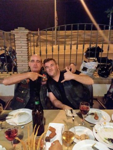 Ofrenda floral de Totana Custom, imposicin de parches a los nuevos socios y cena de hermandad 2019 - 73