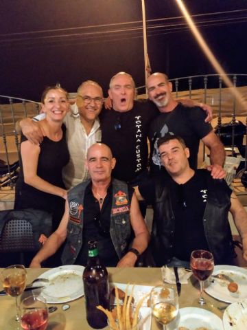 Ofrenda floral de Totana Custom, imposicin de parches a los nuevos socios y cena de hermandad 2019 - 74