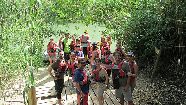 La asociacin cultural El Caico hace el descenso del Ro Segura - 11