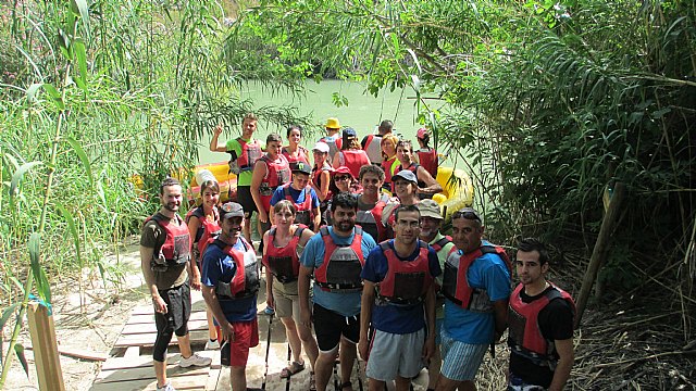 La asociacin cultural El Caico hace el descenso del Ro Segura - 12