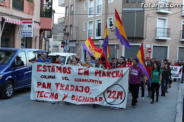 Marcha de la Dignidad 22M - Totana - 1