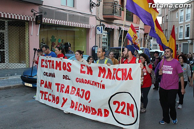 Marcha de la Dignidad 22M - Totana - 2