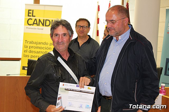  Autoridades regionales y locales de los municipios de Totana, Alhama y Aledo clausuran el programa Labor y entregan los diplomas a los participantes del curso 2018/2019 - 49