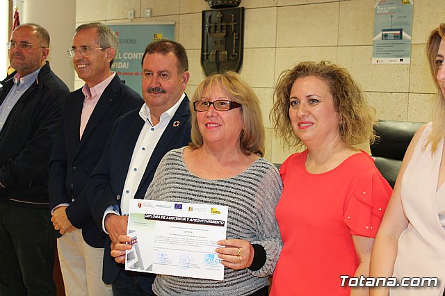  Autoridades regionales y locales de los municipios de Totana, Alhama y Aledo clausuran el programa Labor y entregan los diplomas a los participantes del curso 2018/2019 - 50