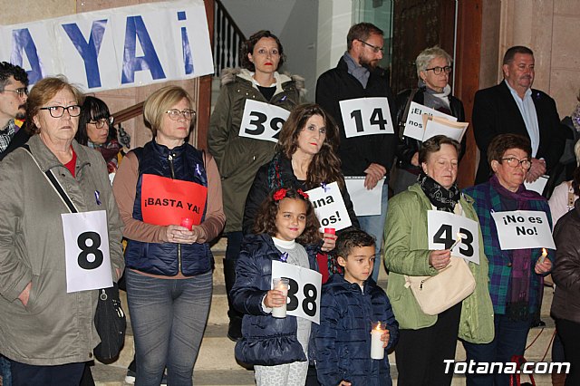 Concentracin y marcha contra la Violencia de Gnero y lectura del manifiesto institucional 2018 - 24